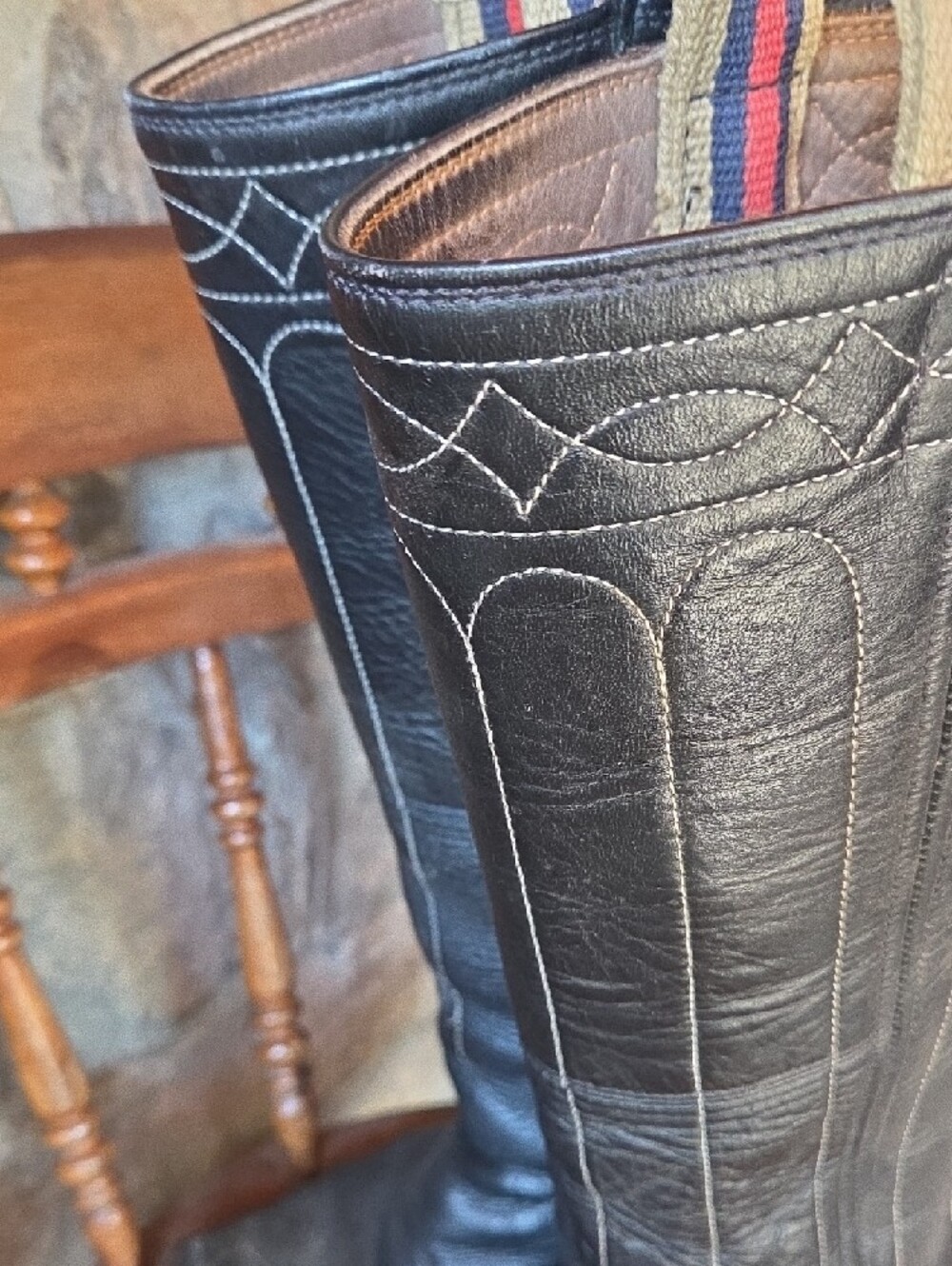 J.R. Reyes Cathedral Stitch Riding Boots - Picture 2 of 10
